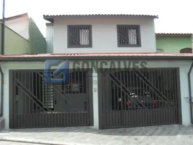 Sobrado com 4 Quartos à venda, 240m² no Vila Camilópolis, Santo André