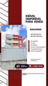 Apartamento com 2 Quartos à venda, 58m² no Bancários, João Pessoa