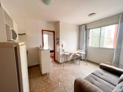 Apartamento com 1 Quarto para alugar, 40m² no Funcionários, Belo Horizonte