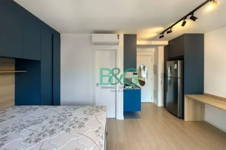 Apartamento com 1 Quarto para alugar, 29m² no Vila Nova Conceição, São Paulo