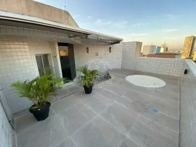 Cobertura com 3 Quartos para alugar, 119m² no Vila Mathias, Santos