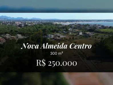 Lote/Terreno à venda, 300m² no Nova Almeida Centro, Serra