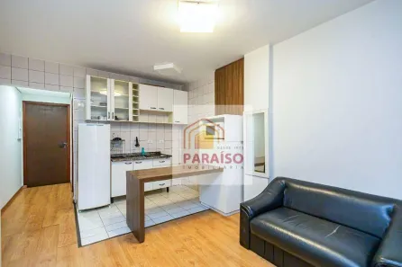 Apartamento com 1 Quarto para venda ou aluguel, 34m² no Centro, Curitiba