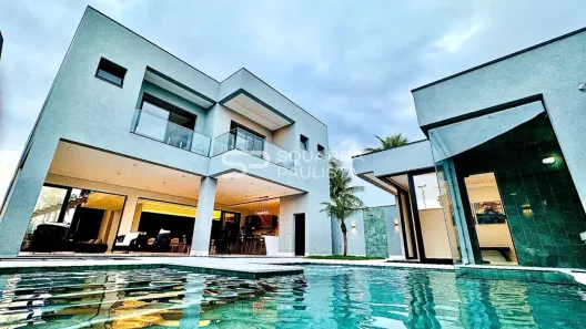 Casa de Condomínio com 5 Quartos à venda, 490m² no Jardim Acapulco, Guarujá