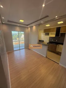 Apartamento com 2 Quartos à venda, 56m² no Vila Romanópolis, Ferraz de Vasconcelos