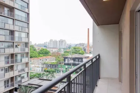 Apartamento com 1 Quarto para alugar, 38m² no Água Branca, São Paulo