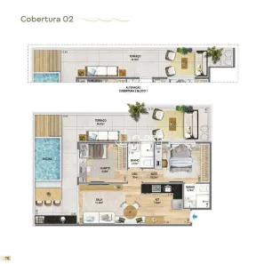 Cobertura com 2 Quartos à venda, 93m² no Camboinhas, Niterói