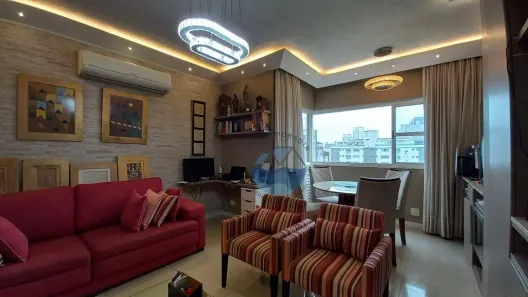 Apartamento com 2 Quartos para alugar, 67m² no Gonzaga, Santos