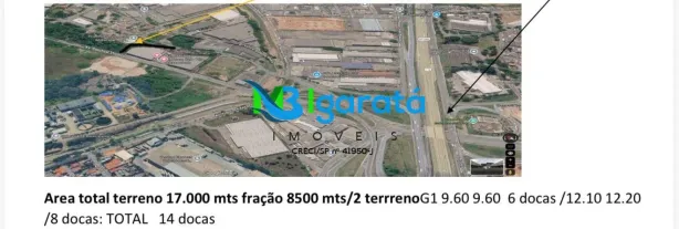 Galpão/Depósito/Armazém para alugar, 5060m² no Vila Nova Bonsucesso, Guarulhos
