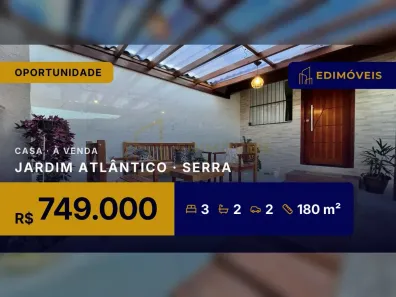 Casa com 3 Quartos à venda, 180m² no Jardim Atlântico, Serra