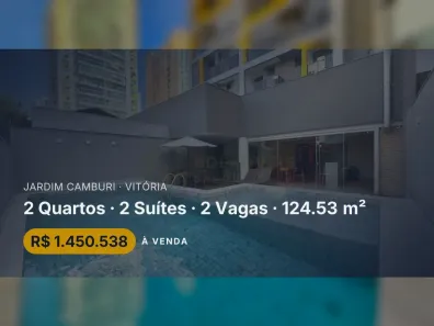 Apartamento com 2 Quartos à venda, 124m² no Jardim Camburi, Vitória