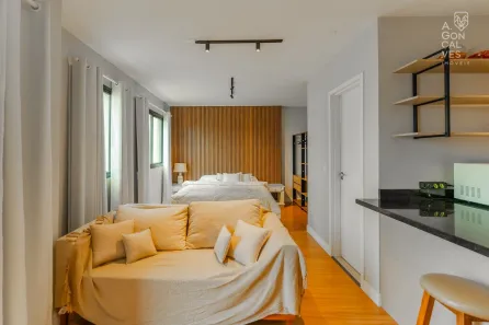 Apartamento com 1 Quarto à venda, 34m² no Centro, Curitiba