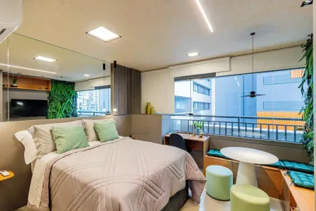 Kitnet com 1 Quarto à venda, 22m² no Santo Amaro, São Paulo