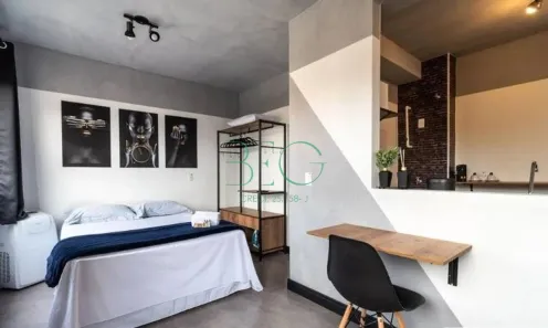Apartamento com 1 Quarto para alugar, 26m² no Bela Vista, São Paulo