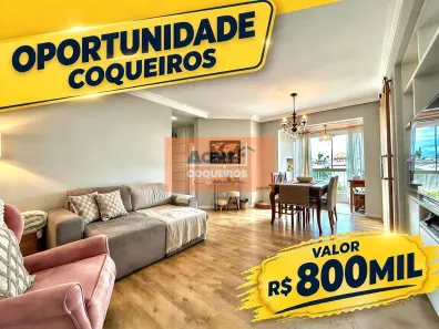 Apartamento com 2 Quartos à venda, 74m² no Coqueiros, Florianópolis