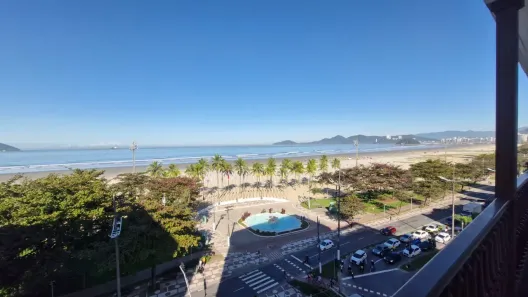 Apartamento com 3 Quartos para alugar, 180m² no Gonzaga, Santos