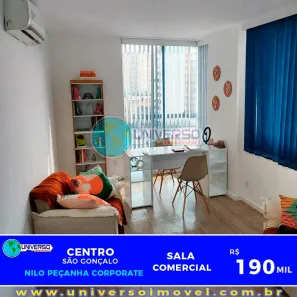 Sala Comercial à venda, 30m² no Centro, São Gonçalo