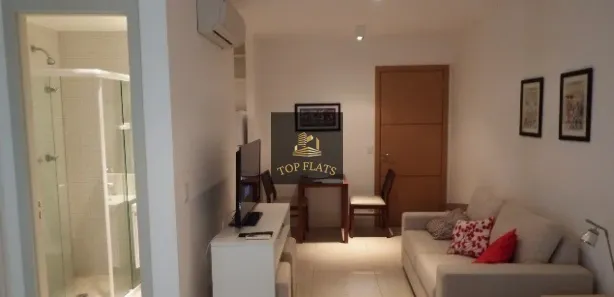 Flat com 1 Quarto para alugar, 38m² no Itaim Bibi, São Paulo
