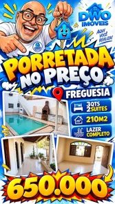 Casa com 3 Quartos à venda, 273m² no Freguesia (Jacarepaguá), Rio de Janeiro