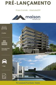 Apartamento com 2 Quartos à venda, 69m² no Praia Grande, Ubatuba