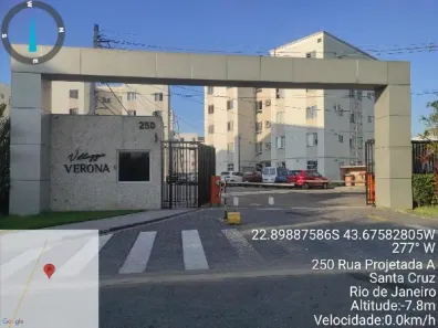 Apartamento com 2 Quartos à venda, 44m² no Santa Cruz, Rio de Janeiro