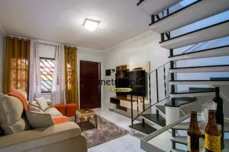 Sobrado com 2 Quartos para alugar, 123m² no Jardim Bela Vista, Santo André