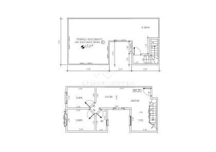 Cobertura com 2 Quartos à venda, 98m² no Vila Assunção, Santo André