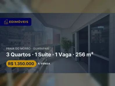 Apartamento com 3 Quartos à venda, 256m² no Praia do Morro, Guarapari