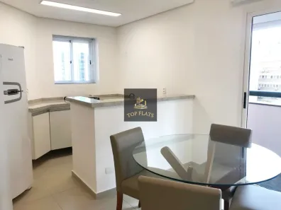 Flat com 1 Quarto para alugar, 40m² no Itaim Bibi, São Paulo