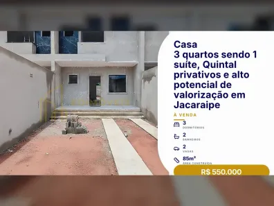 Casa com 3 Quartos à venda, 85m² no São Francisco, Serra