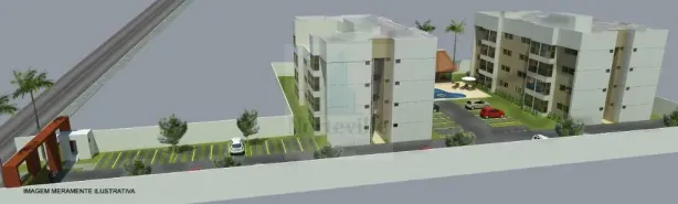 Apartamento com 2 Quartos à venda, 50m² no Ouro Preto, Olinda