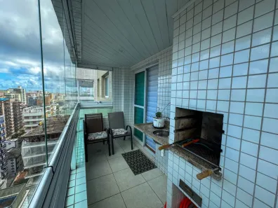 Apartamento com 3 Quartos à venda, 122m² no Guilhermina, Praia Grande