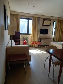Flat com 1 Quarto à venda, 35m² no Chácara Santo Antônio (Zona Sul), São Paulo