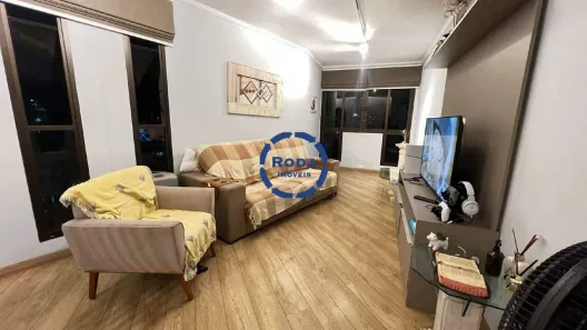 Apartamento com 3 Quartos à venda, 124m² no Campo Grande, Santos