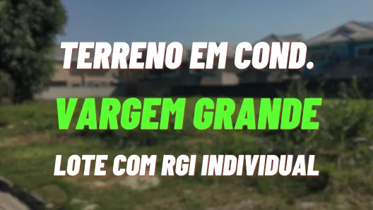 Lote/Terreno à venda, 180m² no Vargem Grande, Rio de Janeiro