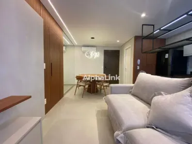 Apartamento com 1 Quarto para alugar, 51m² no Alphaville Centro Industrial e Empresarial/Alphaville., Barueri