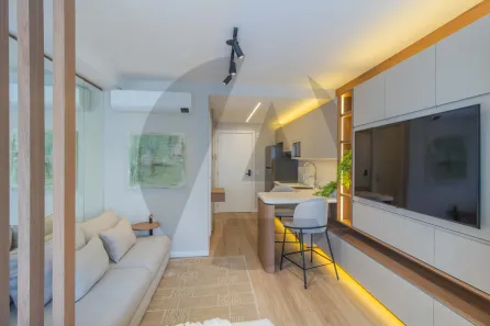 Apartamento com 1 Quarto para alugar, 29m² no Mont Serrat, Porto Alegre