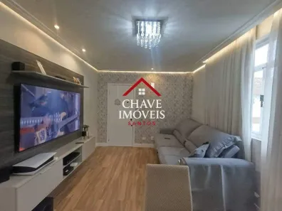 Apartamento com 2 Quartos à venda, 89m² no Estuário, Santos