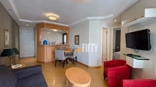 Apartamento com 2 Quartos para alugar, 56m² no Indianópolis, São Paulo