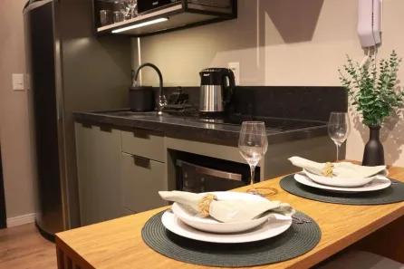 Apartamento com 1 Quarto para alugar, 32m² no São Gonçalo, Pelotas