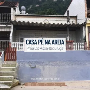 Casa com 2 Quartos para alugar, 50m² no Itacurussá, Mangaratiba