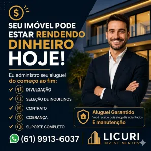 Casa com 1 Quarto para alugar, 50m² no Riacho Fundo II, Brasília