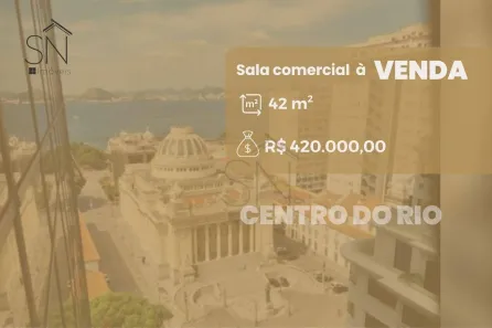 Sala Comercial à venda, 42m² no Centro, Rio de Janeiro