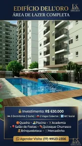 Apartamento com 3 Quartos à venda, 77m² no Parque Residencial Comendador Mançor Daud, São José do Rio Preto