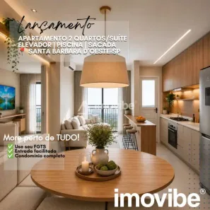 Apartamento com 2 Quartos à venda, 53m² no Vila Mac Knight, Santa Bárbara D'Oeste