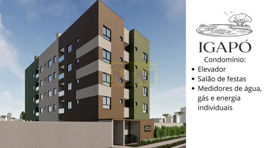 Apartamento com 3 Quartos à venda, 75m² no Weissópolis, Pinhais