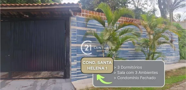 Casa com 3 Quartos à venda, 220m² no Residencial Santa Helena - Gleba I, Santana de Parnaíba