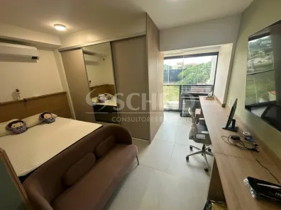 Flat com 1 Quarto para venda ou aluguel, 27m² no Jardim das Acácias, São Paulo