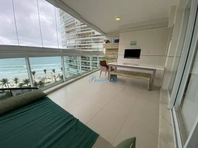 Apartamento com 3 Quartos para alugar, 117m² no Vila Luis Antônio, Guarujá