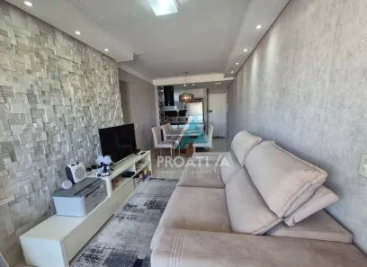 Apartamento com 3 Quartos à venda, 74m² no Campestre, Santo André